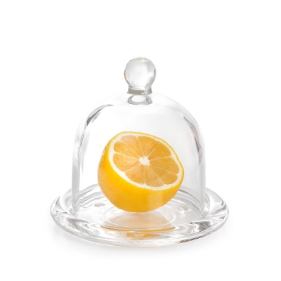 Стъклен съд за съхранение 9 x 9 см SIMPLE, HOMLA Полша