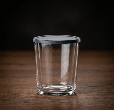 Стъклена купа за храна с капак 510 мл - BDG