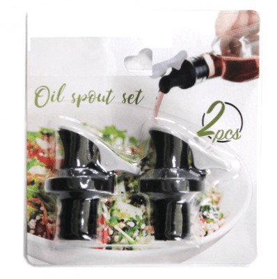 Комплект резервни накрайници с капачета за бутилки за олио/оцет - 2 броя EASY LIFE