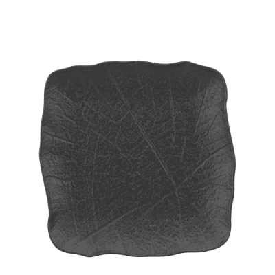 Порцеланова квадратна чиния 15 x 15 см WILLOW BLACK, черен цвят