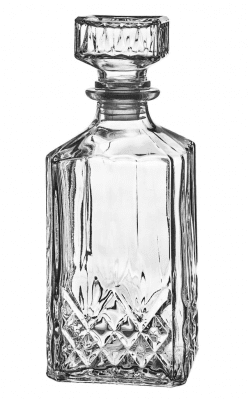 Стъклена бутилка за алкохол 1 литър ODIN