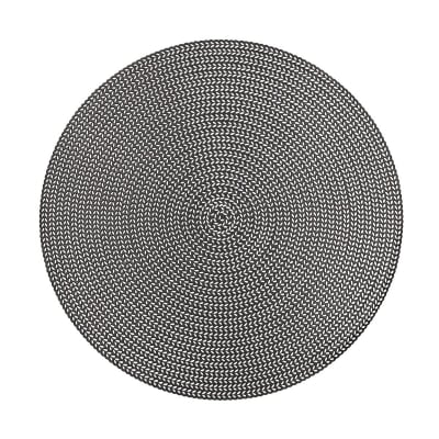 Подложка за хранене 38 см SKYNE, черен цвят, HOMLA Полша