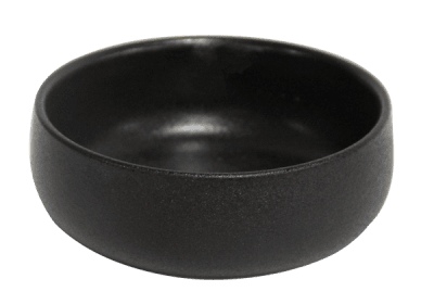 Керамична купа Ø 11.3 x h 5.8 см - 430 мл, черен цвят