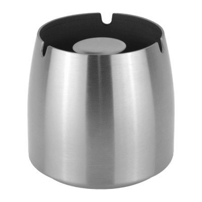 Ветроустойчив пепелник Ø 7.5 cм HELLA INOX, цвят инокс