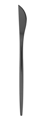 Нож за основно ястие SHIBUI, 6 броя, BLACK MATTE
