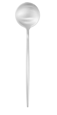 Лъжица за основно ястие SHIBUI, 6 броя, SILVER MATTE