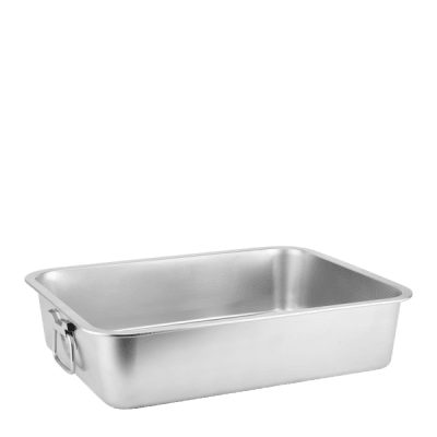 Метална правоъгълна тава с 2 дръжки 60 x 40 x 10 см