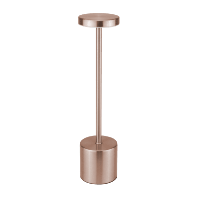 Настолна LED лампа за маса Ø 8 x h 34 см ROSE GOLD
