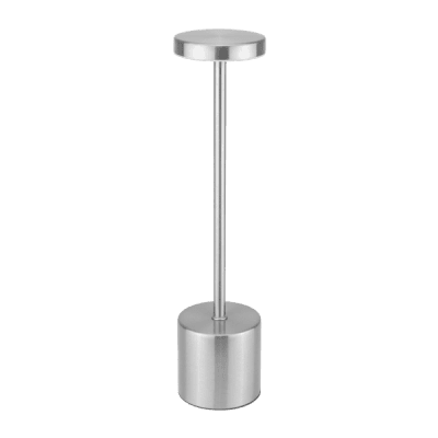 Настолна LED лампа за маса Ø 8 x h 34 см SILVER