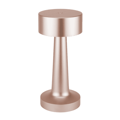 Настолна LED лампа за маса Ø 9.5 x h 21 см ROSE GOLD