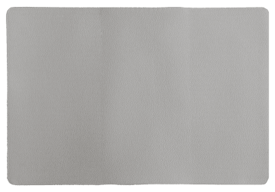 Кожена подложка за хранене, сив цвят, 45 x 30 см, 6 броя