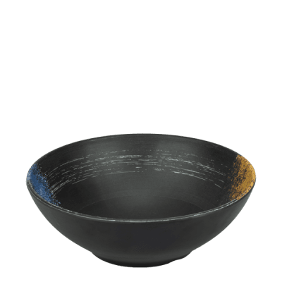 Меламинова купа 18.5 x h 6 cм OKIMI, черен цвят