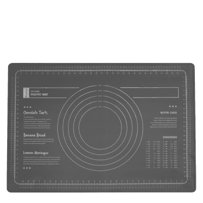 Силиконова подложка за месене, точене и печене 65 х 45 см, ANTHRACITE