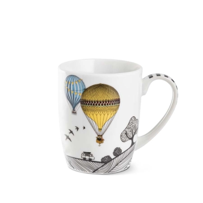 Порцеланова чаша за чай 420 мл - Giramondo провинция, Egan Италия