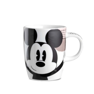 Порцеланова чаша 420 мл Mickey Mouse Enjoy, сива, EGAN Италия