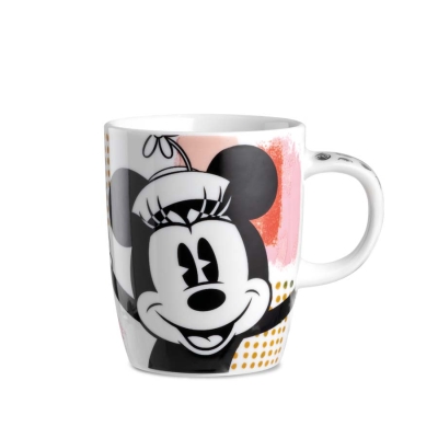 Порцеланова чаша 420 мл Minnie Mouse Enjoy - розова, EGAN Италия
