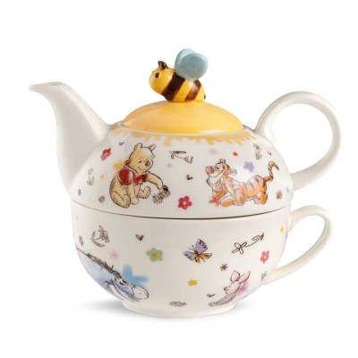 Порцеланов чайник с чаша 400 мл Disney Winnie the Pooh, EGAN Италия