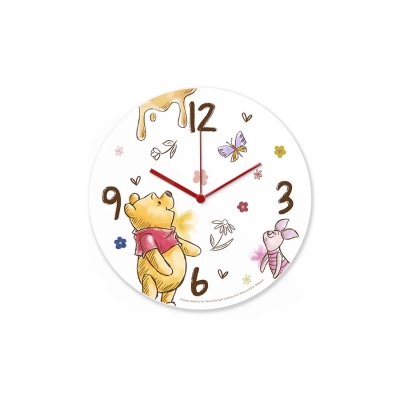 Стенен часовник 35 см Disney Winnie the Pooh - Мечо Пух, EGAN Италия
