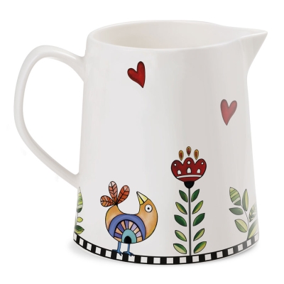 Порцеланова кана за вода 1.5 л Cocorico, EGAN Италия