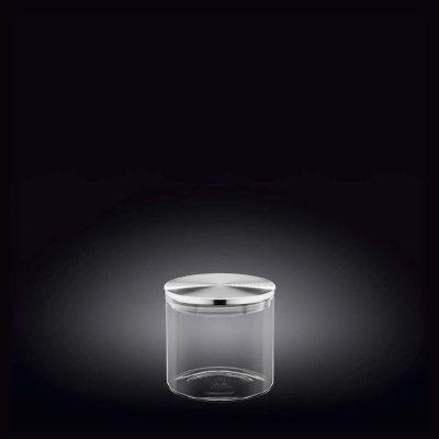 Стъклен буркан с капак за съхранение 600 мл Thermo Glass, Wilmax Англия