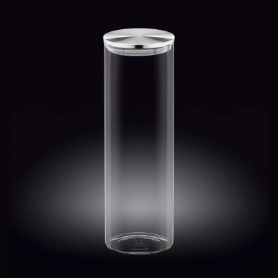 Стъклен буркан с капак за съхранение 2 литра Thermo Glass, Wilmax Англия