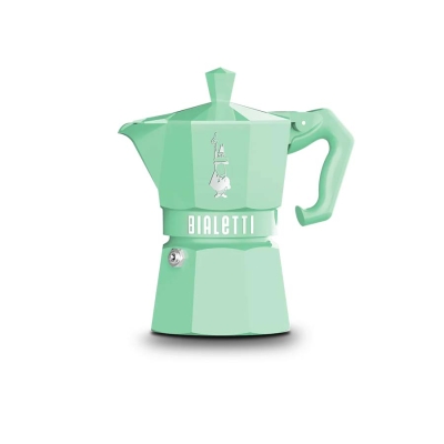 Кафеварка за 6 кафета Moka Exclusive, зелена, Bialetti Италия