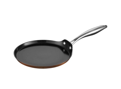 Тиган за палачинки от кован алуминий 24 см Copper Luxe, Cheffino 