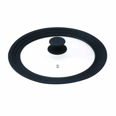 Универсален стъклен капак за съдове 24, 26, и 28 см, Bergner Австрия