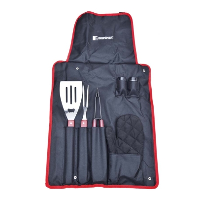 Комплект прибори за барбекю 7 части BBQ, Bergner Австрия