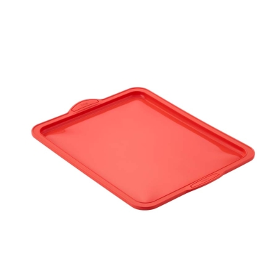 Силиконова тава за печене 34 x 28 x 1 см Silicone, червен цвят, Judge Англия