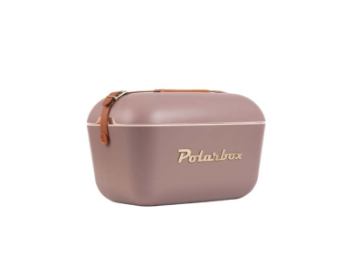 Хладилна кутия 12 литра Gold, кафяв цвят, Polarbox Испания