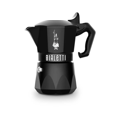 Кафеварка за 2 кафета Brikka Exclusive, черна, Bialetti Италия