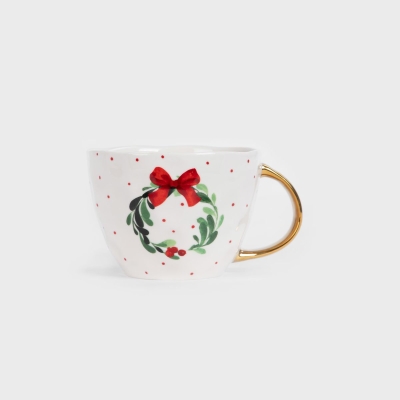 Порцеланова коледна чаша 480 мл FANGY, HOMLA Полша