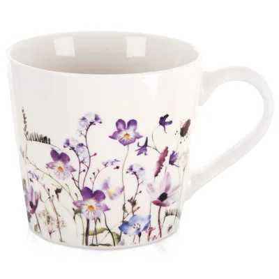 Порцеланова чаша за топли напитки - Полски цветя, VL Полша