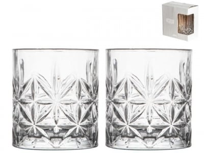Стъклени чаши за уиски 300 мл, 2 броя, Kapimex Холандия
