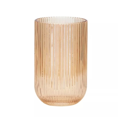 чаши за вода в цвят кехлибар 410 мл