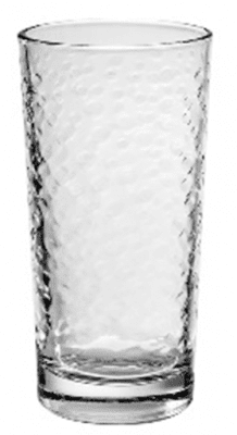 Стъклени чаши за вода и сок 260 мл MIST, 6 броя