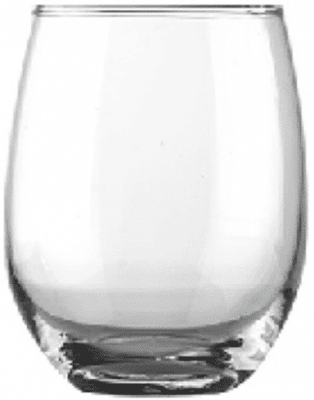 Стъклени чаши за вода 465 мл QUEEN, 6 броя