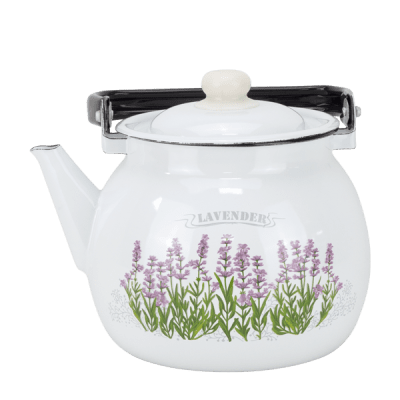 Емайлиран чайник 3.5 литра, ЛАВАНДА
