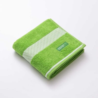 Кърпа за баня 50 x 90 см Summer, зелен цвят, United Colors Of Benetton
