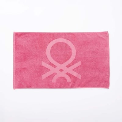 Постелка за баня 50 x 80 см Core, розов цвят, United Colors Of Benetton