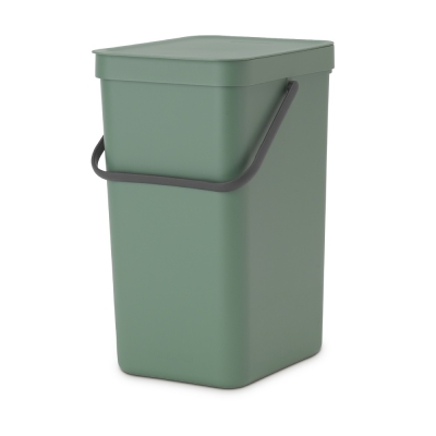Кош за разделно събиране на смет 16 литра Sort&Go - Fir Green, Brabantia 