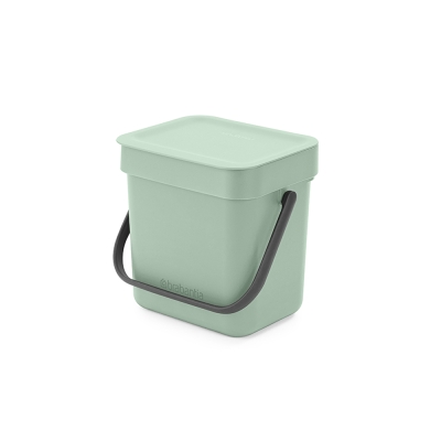 Кош за разделно събиране на смет 3 литра Sort&Go - Jade Green, Brabantia 