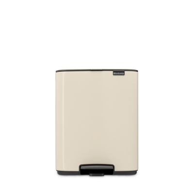 Кош за смет с педал 12 литра Bo Pedal - Soft Beige, Brabantia 