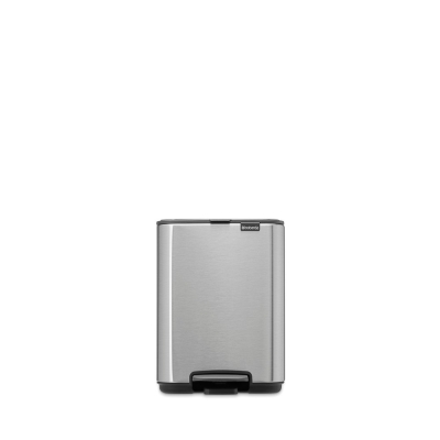 Кош за смет с педал 4 литра Bo Pedal - Matt Steel Fingerprint Proof, Brabantia