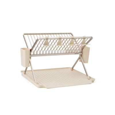 Сушилник за съдове - сгъваем - SinkSide Soft Beige, Brabantia SinkSide Soft Beige