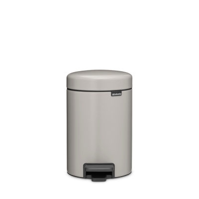 Кош за смет с педал 3 литра NewIcon - Soft Grey, Brabantia 