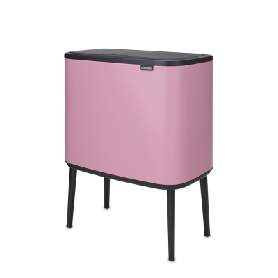 Кош за разделно събиране на смет 11 + 23 литра Bo Touch - Lilac Pink, Brabantia 