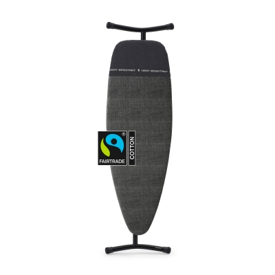 Маса за гладене D 135 x 45 см с топлоустойчива зона за ютия, Denim Black, Brabantia Холандия