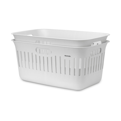 Комплект панери за пране 2 броя Collect-It, 40 литра - White, Brabantia 